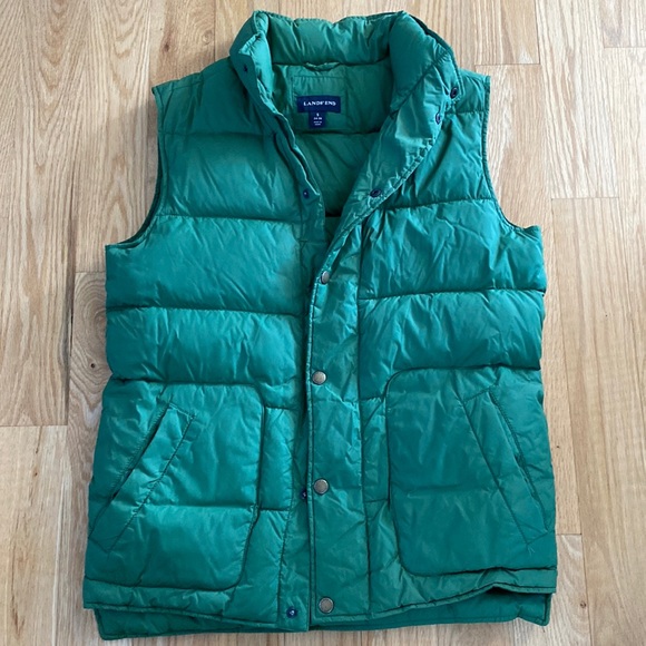 lands end mens vest jacket